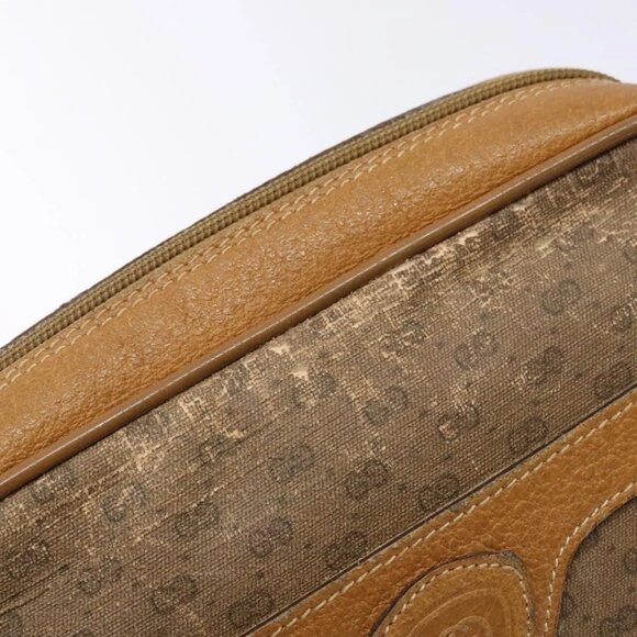 GUCCI Micro GG Supreme Shoulder Bag PVC Beige Gold 007 904 0423 Auth bs29068 - Picture 11 of 15